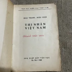 Thi nhân Việt Nam - bìa Nguyễn Đô Cung  797265