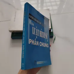 Hướng dẫn học tập môn luật hình sự phần chung 575588
