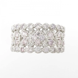 Nhẫn kim cương hồng PT900 0.82CT 670812