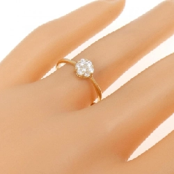 Nhẫn kim cương hoa K18YG 0.20CT - Hàng hiệu chính hãng 856352