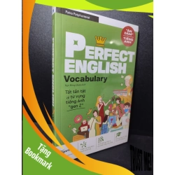 (TẶNG BOOKMARK) Perfect english vocabulary: Tất tần tật về từ vựng tiếng anh "gen Z" Patra Patphureerat mới 100% RBK2301 tiếng anh