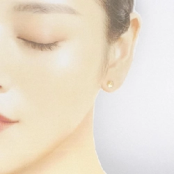 K18YG Bông tai kim cương 0.02CT - Hàng hiệu Chính hãng 877445