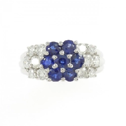 Nhẫn Sapphire Hoa PT900 1.10CT 666891