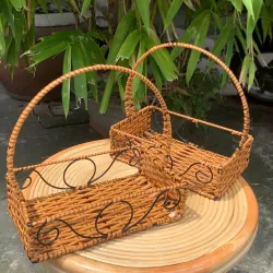Khay mây nhựa đựng đồ cho nhà hàng- khách sạn 592379