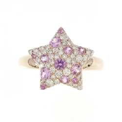 Nhẫn Sapphire K18PG 0.37CT 671531