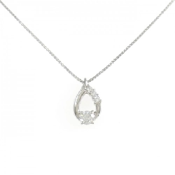 Dây chuyền kim cương PT900/PT850 0.222CT D VS1 Fair - Hàng hiệu Chính hãng