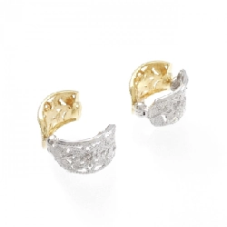 Bông tai kim cương K18YG/K18WG 0.08CT - Hàng hiệu chính hãng 878537