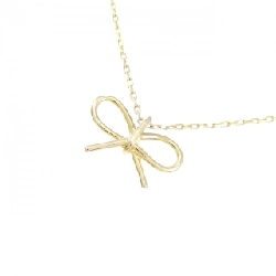 K18YG Dây chuyền nơ - Hàng hiệu Authentic 857174