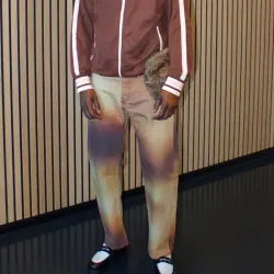 Áo khoác thể thao New Balance jacket màu nâu đỏ 719706