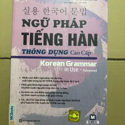Ngữ Pháp tiếng Hàn thông dụng,cao cấp