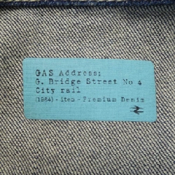 Áo khoác denim GAS - Hàng hiệu Authentic 887528