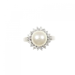 Nhẫn ngọc trai Akoya PT900 8.0mm - Hàng hiệu Authentic 852611