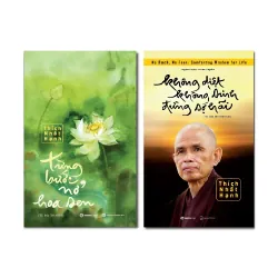 Sách - Combo 2 Cuốn: Không Diệt Không Sinh Đừng Sợ Hãi + Từng Bước Nở Hoa Sen ( Thích Nhất Hạnh ) - Saigon Books - NENA2509 Blogmeo21025