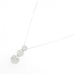 K18WG Hoa Nhài Kim Cương Dây Chuyền 1.00CT - Hàng hiệu Chính hãng 860844