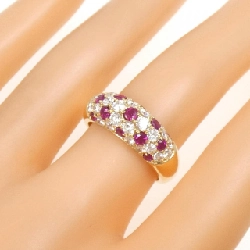 Nhẫn Ruby K18YG 0.18CT - Hàng hiệu Chính hãng 851393