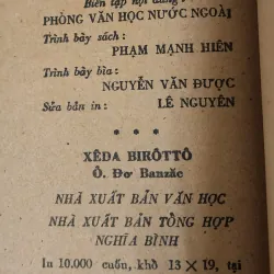 CÉSAR BIROTTEAU - Tác phẩm của H. De Balzac 758217