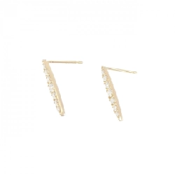 K18YG Bông tai kim cương 0.30CT - Hàng hiệu Chính hãng 868284