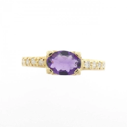 Nhẫn Amethyst K18YG 0.57CT - Hàng hiệu Chính hãng 853246