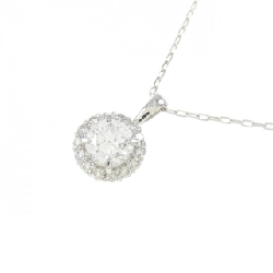 Dây chuyền kim cương PT 0.306CT G SI2 Tốt - Hàng hiệu Chính hãng 880176