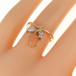 Nhẫn san hô 14KYG 673430