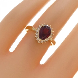Nhẫn Garnet K18YG 1.20CT - Hàng hiệu Chính hãng 851148