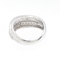 Nhẫn hồng ngọc kim cương K18WG 0.72CT 672307