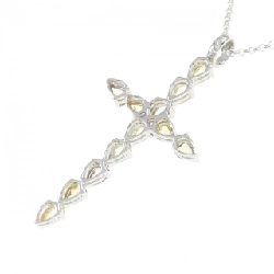 Dây chuyền kim cương 750WG/K18WG - Hàng hiệu Authentic 1.27CT 861845