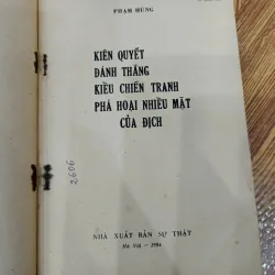 Kiên quyết đánh thắng kiểu chiến tranh phá hoại nhiều mặt của địch