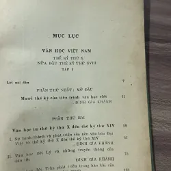 VĂN HỌC VIỆT NĂM THỂ KỶ THỨ X NỬA ĐẦU THỂ KỶ x - XVIII 748008