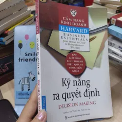 Sách: Kỹ năng ra quyết định (B1) Tác giả: Trần Thị Bích Nga - Phạm Ngọc Sáu (Dịch) 693109