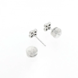 K18WG Bông tai hoa kim cương 0.20CT - Hàng hiệu Chính hãng 872478