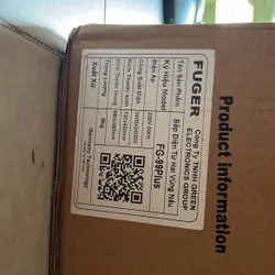 Bếp điện từ Fuger FG-99 plus 2 mặt bếp new, chưa kích hoạt bảo hành. 561251