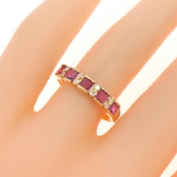Nhẫn Ruby K18YG 0.70CT - Hàng hiệu Chính hãng 852092