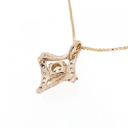 K18PG Dây chuyền kim cương 0.306CT - Hàng hiệu Authentic 860273