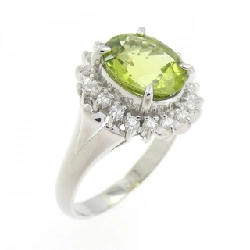 Nhẫn Peridot PT900 2.22CT - Hàng hiệu Chính hãng