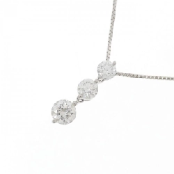 K18WG Dây chuyền kim cương 0.70CT - Hàng hiệu Chính hãng 859226