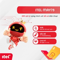 Sim data iTel Vinaphone 3gb/1ngày