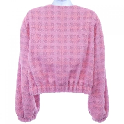 CHANEL LOOK7 P76714V68549 Áo khoác không cổ - Hàng hiệu Chính hãng 821934