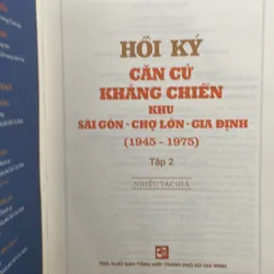 Hồi ký căn cứ kháng chiến khu sài gòn _Chợ lớn_Gia Định trên địa bàn Thành Phố Hồ Chí Minh 604979