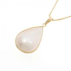 K18YG Mabe Pearl Necklace - Hàng hiệu Authentic 857788