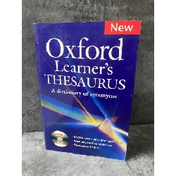 Oxford Learner’s Thesaurus A dictionary of synonyms (sách qua sử dụng còn mới,không kèm CD)