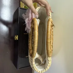 Túi cói đan thủ công đi biển 717763