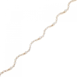 K18PG Vòng tay kim cương 1.00CT - Hàng hiệu Chính hãng