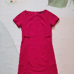 Váy đầm Vnxk Zara woman hồng nơ eo 14520