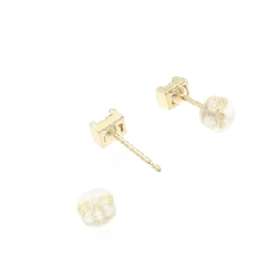 K18YG Bông tai kim cương 0.38CT - Hàng hiệu Chính hãng 868732