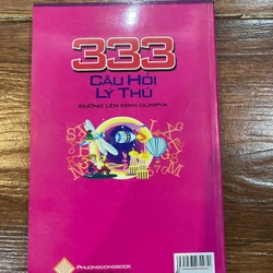 333 Câu hỏi lý thú đường lên đỉnh Olimpya 316564