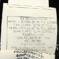 【Mã giảm giá】Áo khoác lông vũ ERMANNO SCERVINO 630910