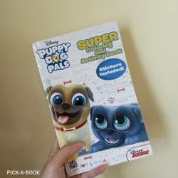 [Tặng kèm 0đ đơn bất kỳ] Sách tô màu Puppy Dog Pals (Chỉ tô được màu chì và màu sáp!)