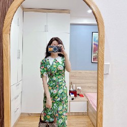 Váy dáng ôm Nắng Vàng sz L 12840