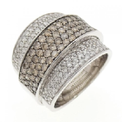 Nhẫn kim cương 750WG 0.98CT - Hàng hiệu Chính hãng